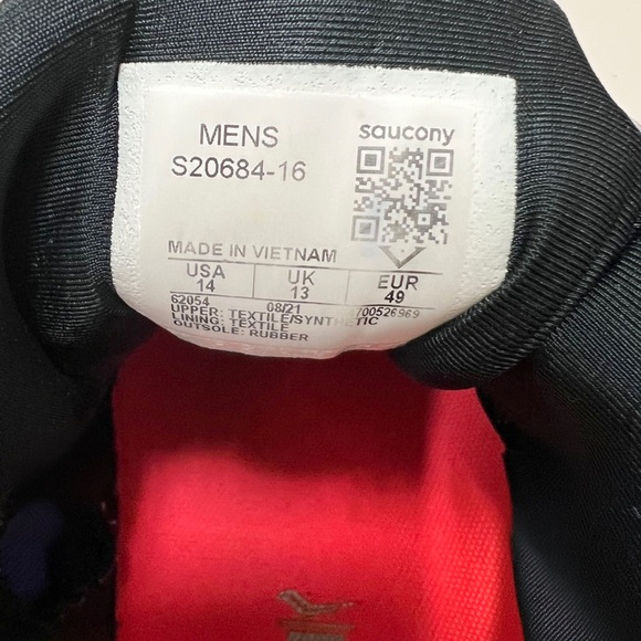 Saucony Guide 15 Size 14 Men’s Running Shoes S20684-16 - Picture 10 of 10